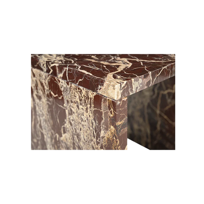 Table d'appoint Obsidian Rouge