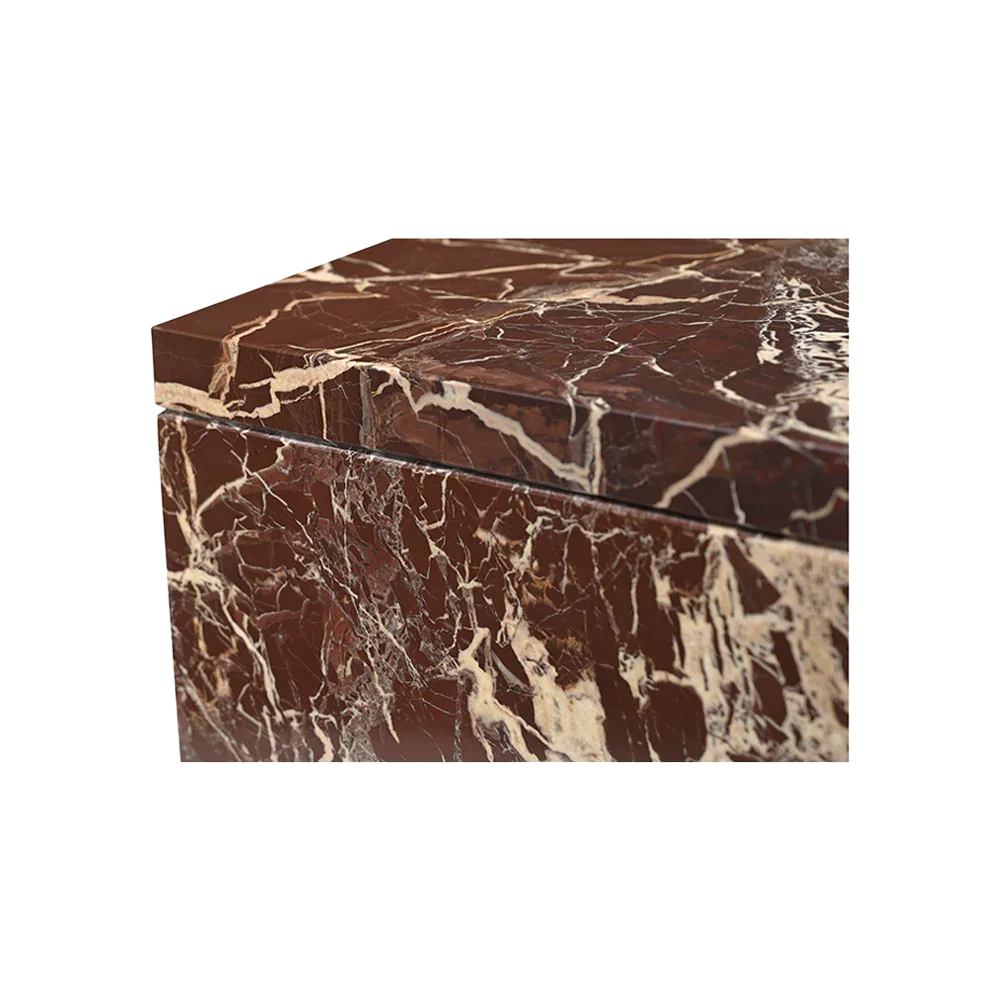 Table d'appoint Obsidian Rouge