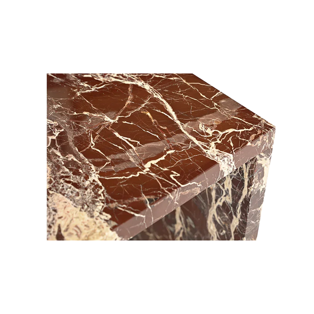 Table d'appoint Obsidian Rouge