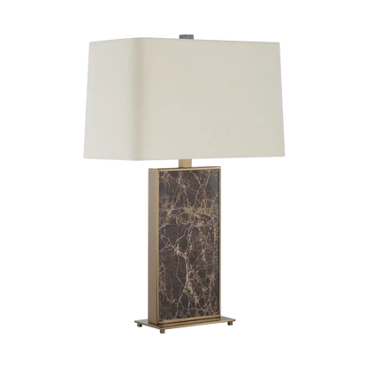 Lampe de table en obsidienne