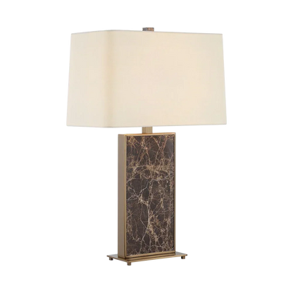 Lampe de table en obsidienne