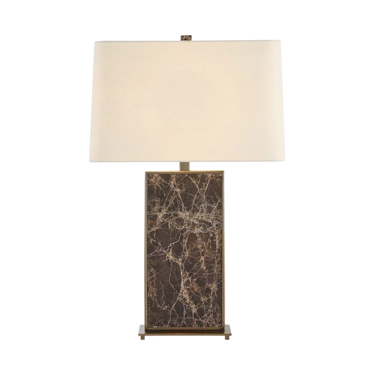 Lampe de table en obsidienne