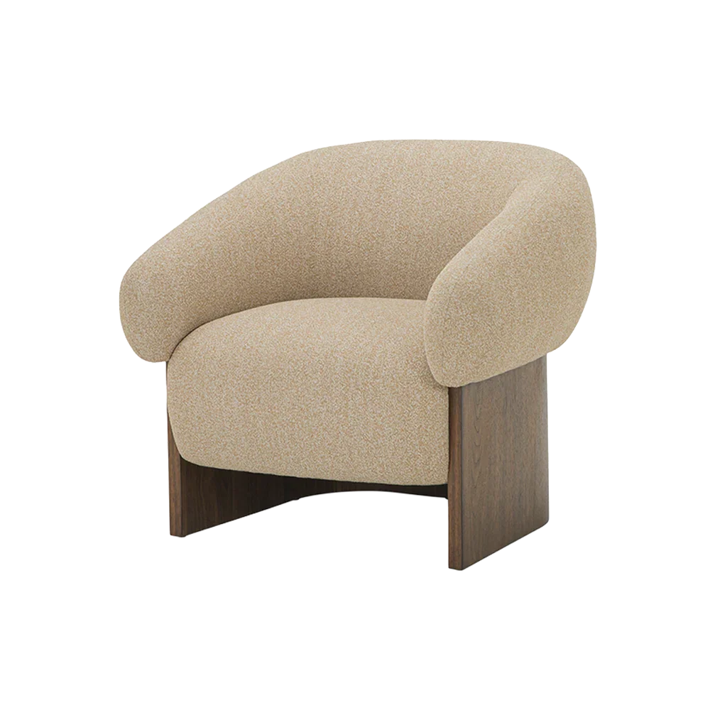 Fauteuil lounge Orlo Tan