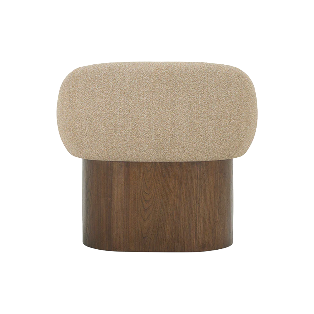 Fauteuil lounge Orlo Tan