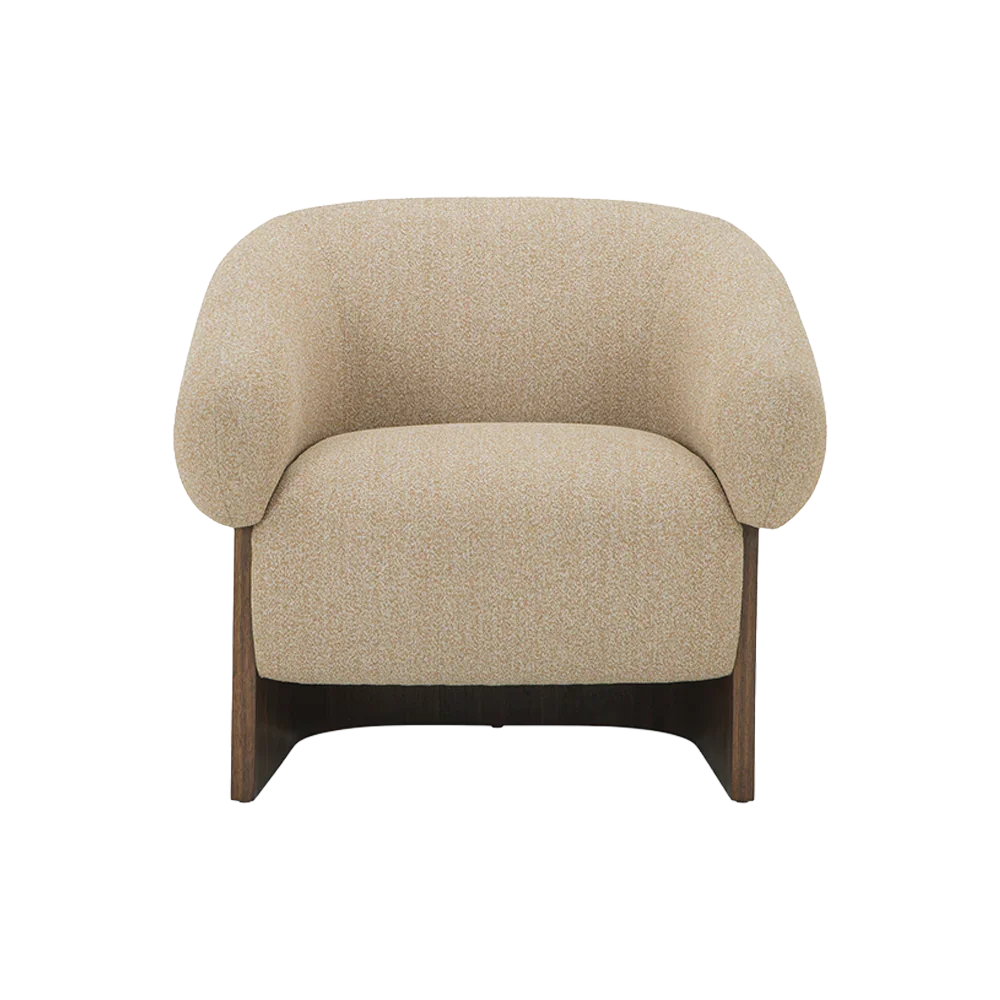 Fauteuil lounge Orlo Tan