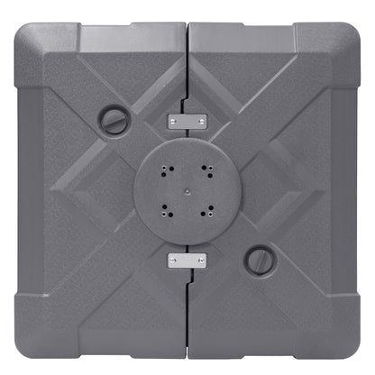 Base de parasol déporté Pellebant de 220 lb avec roulettes - N/A