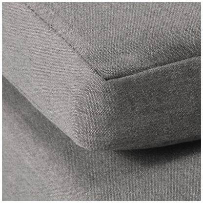 Coussins de chaise longue d'extérieur Polytrends, résistants à la décoloration, toutes saisons (lot de 2)