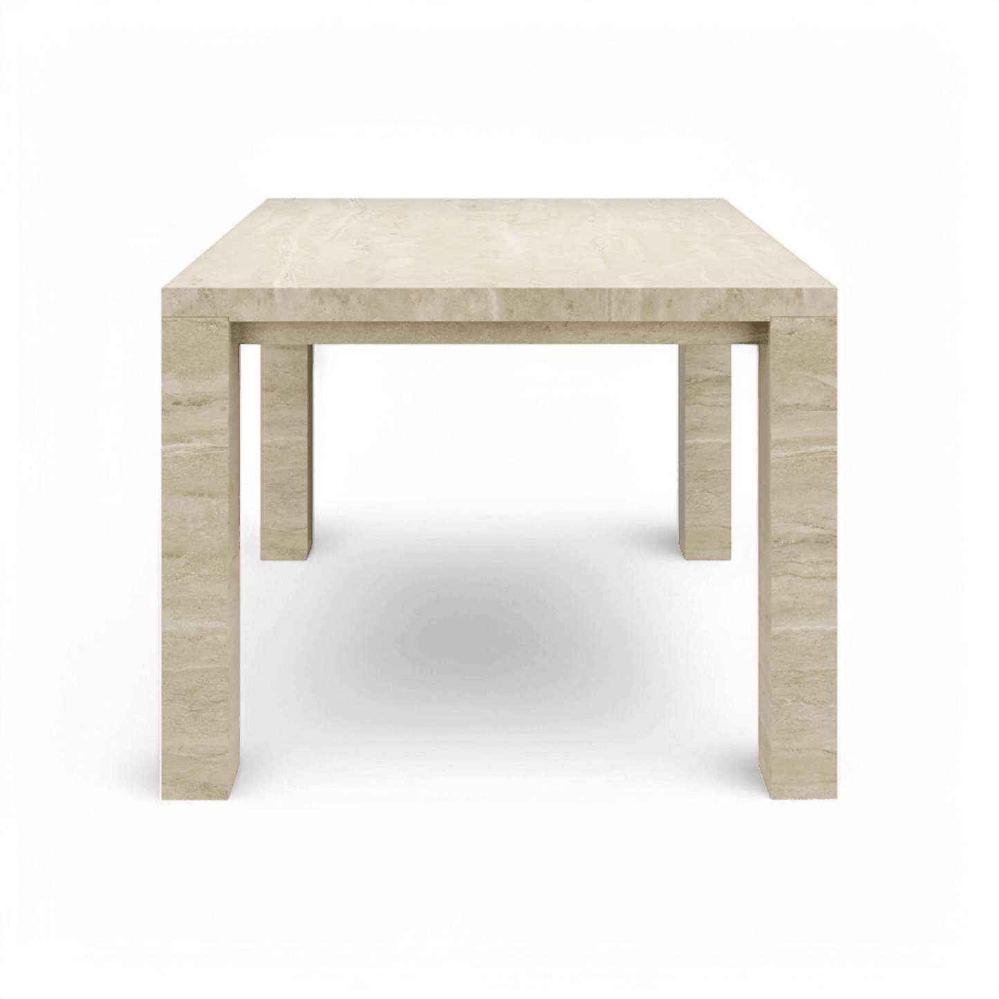 Table à manger Roma en travertin