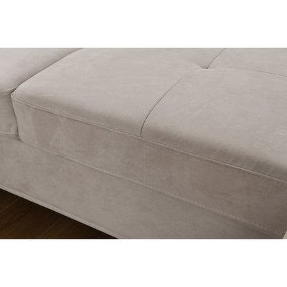 Canapé sectionnel surdimensionné Roomfitters 122 avec rangement pour méridienne, canapé contemporain en U 7 places