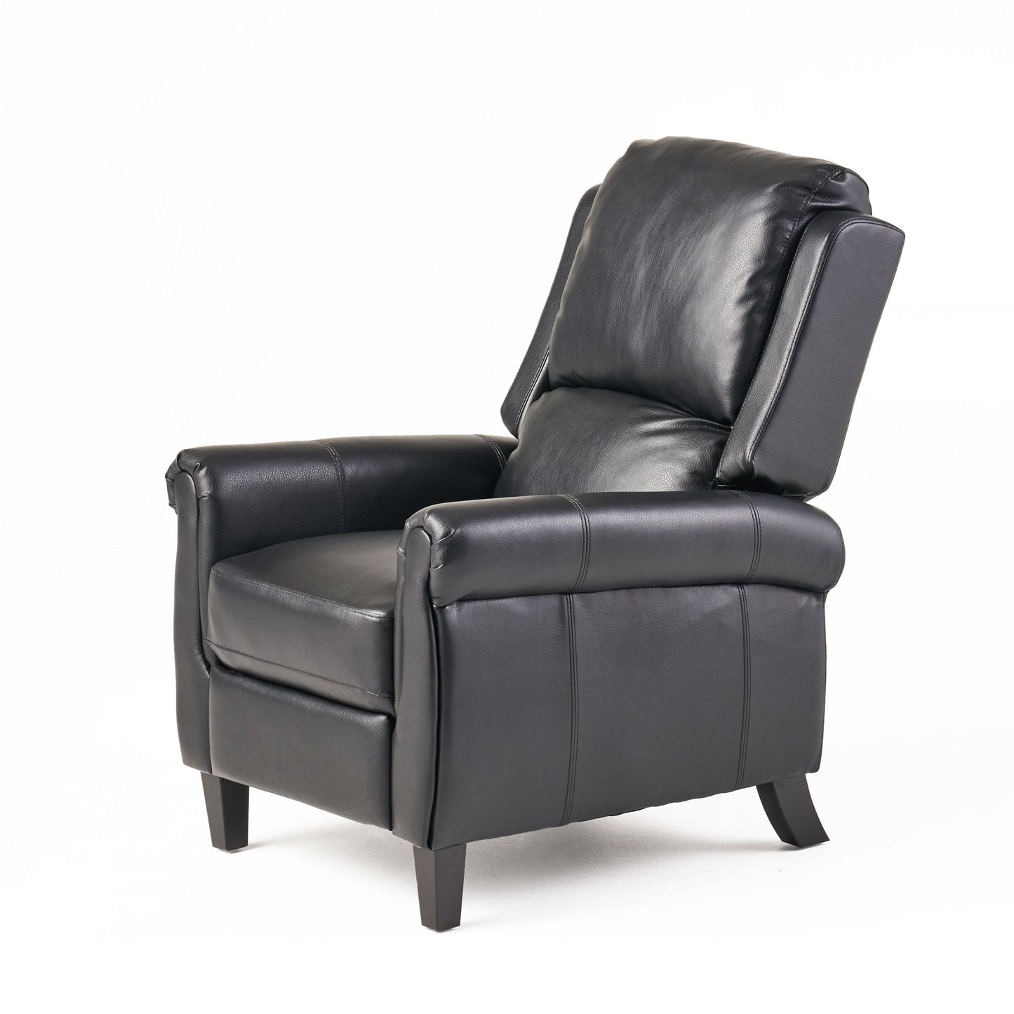 Fauteuil inclinable en cuir PU ultra-confortable Roomfitters, fauteuil inclinable luxueux pour salon ou chambre à coucher