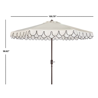 Parasol élégant SAFAVIEH Gebbine de 9 pieds