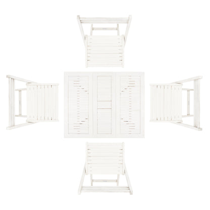 Ensemble de salle à manger d'extérieur 5 pièces SAFAVIEH Brandy - 43 x 35 x 29 cm