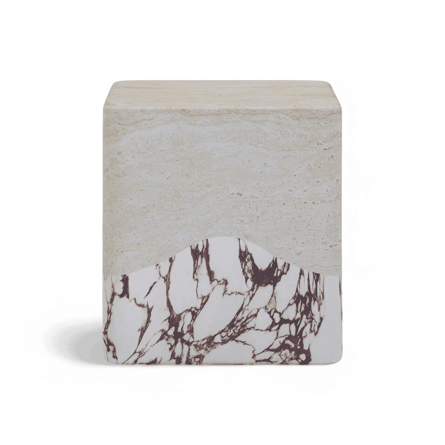 Table d'appoint intérieure/extérieure en microciment Regalia