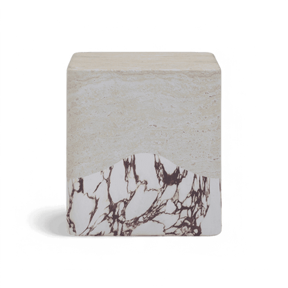 Table d'appoint intérieure/extérieure en microciment Regalia