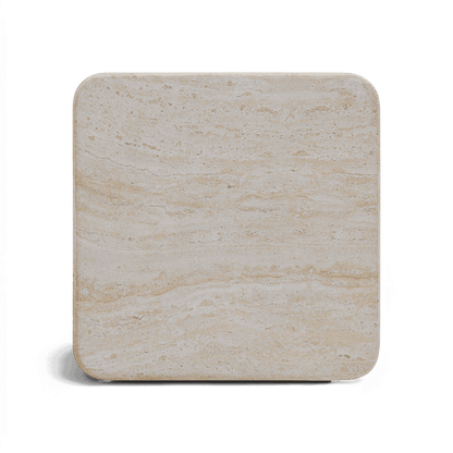 Table d'appoint intérieure/extérieure en microciment Regalia