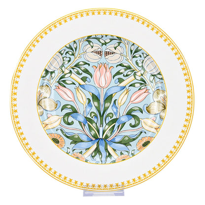 Service de table en porcelaine fine Morris Garden de STP Goods, 24 pièces pour 6 personnes