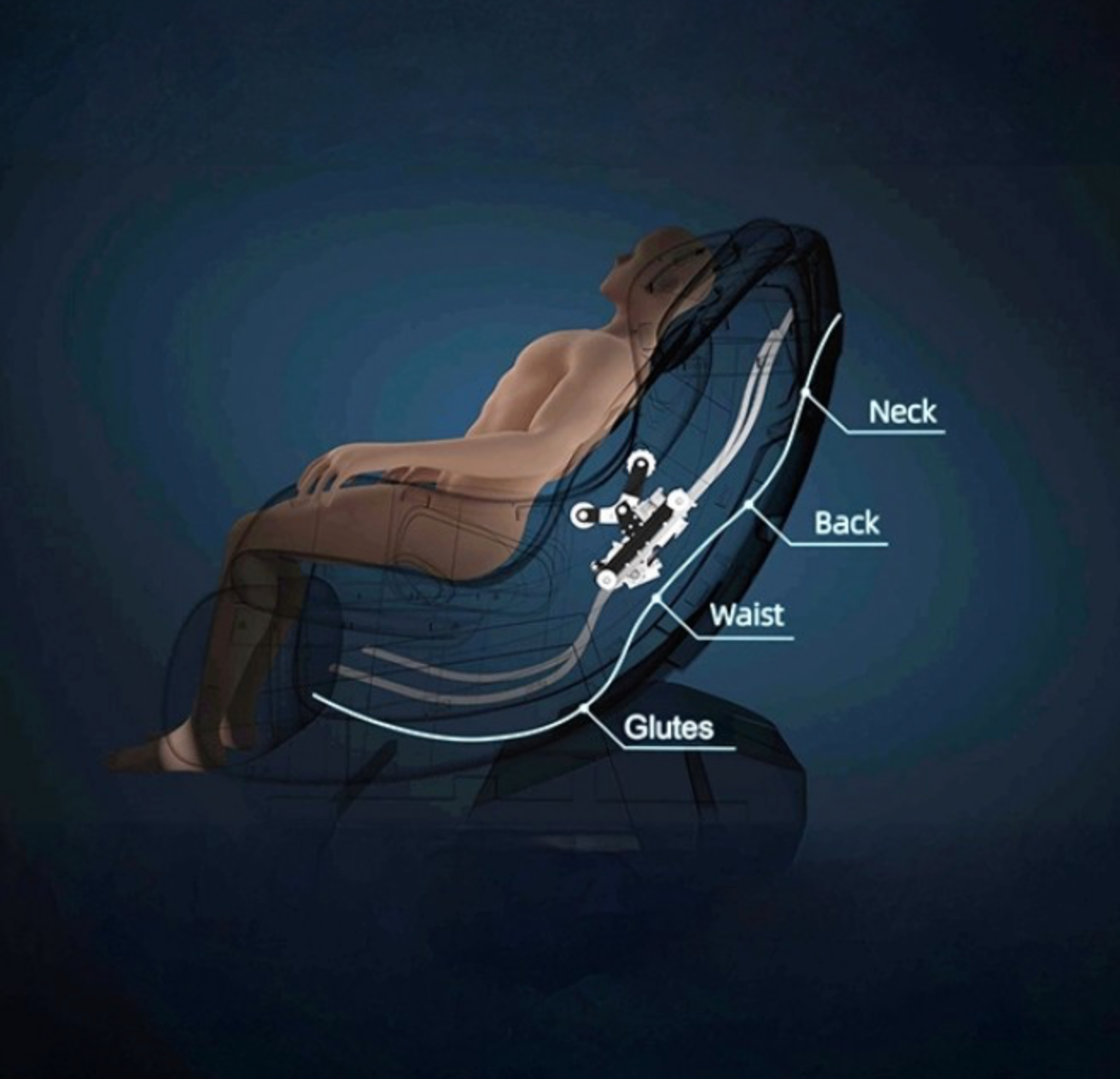 Fauteuil de massage Martinus