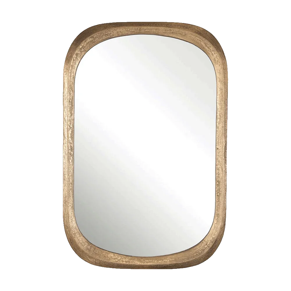 Miroir Silhouette en laiton