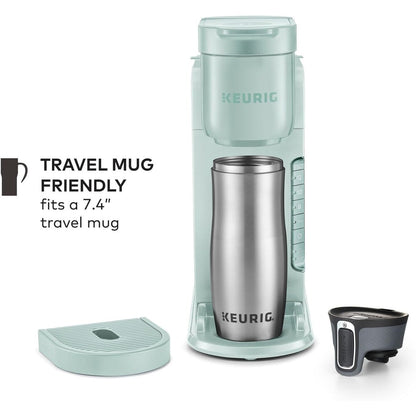 Cafetière K-Cup à dose unique, 3 tailles d'infusion, infusion forte, réservoir de 1,27 l, menthe