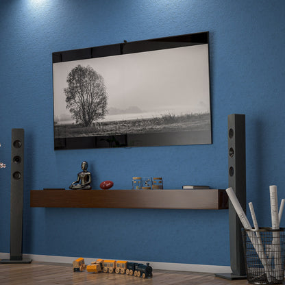 Étagère flottante murale pour manteau de cheminée en pin massif