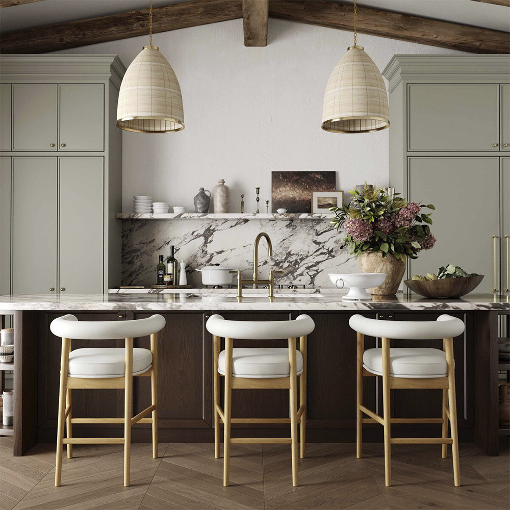 Tabouret de bar Sorrento blanc