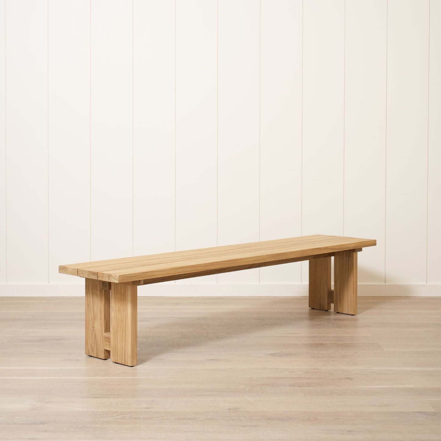Split Outdoor Bench