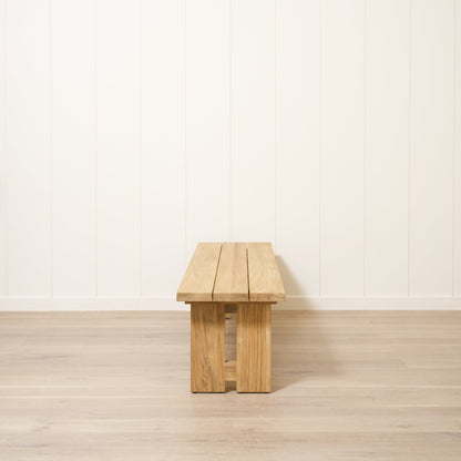 Split Outdoor Bench