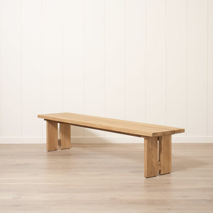 Split Outdoor Bench