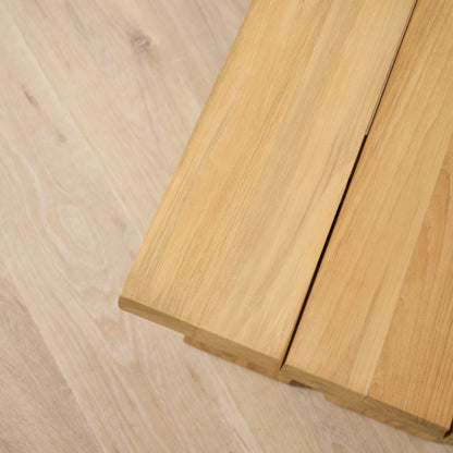 Split Outdoor Bench