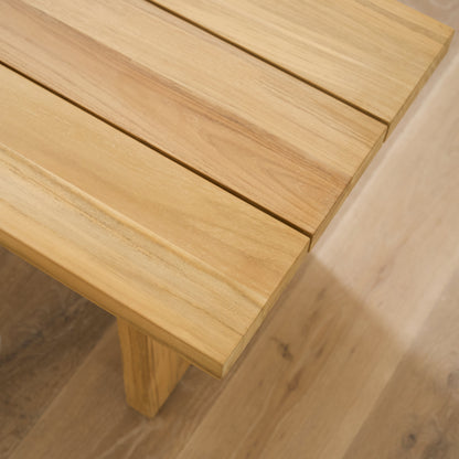 Split Outdoor Bench