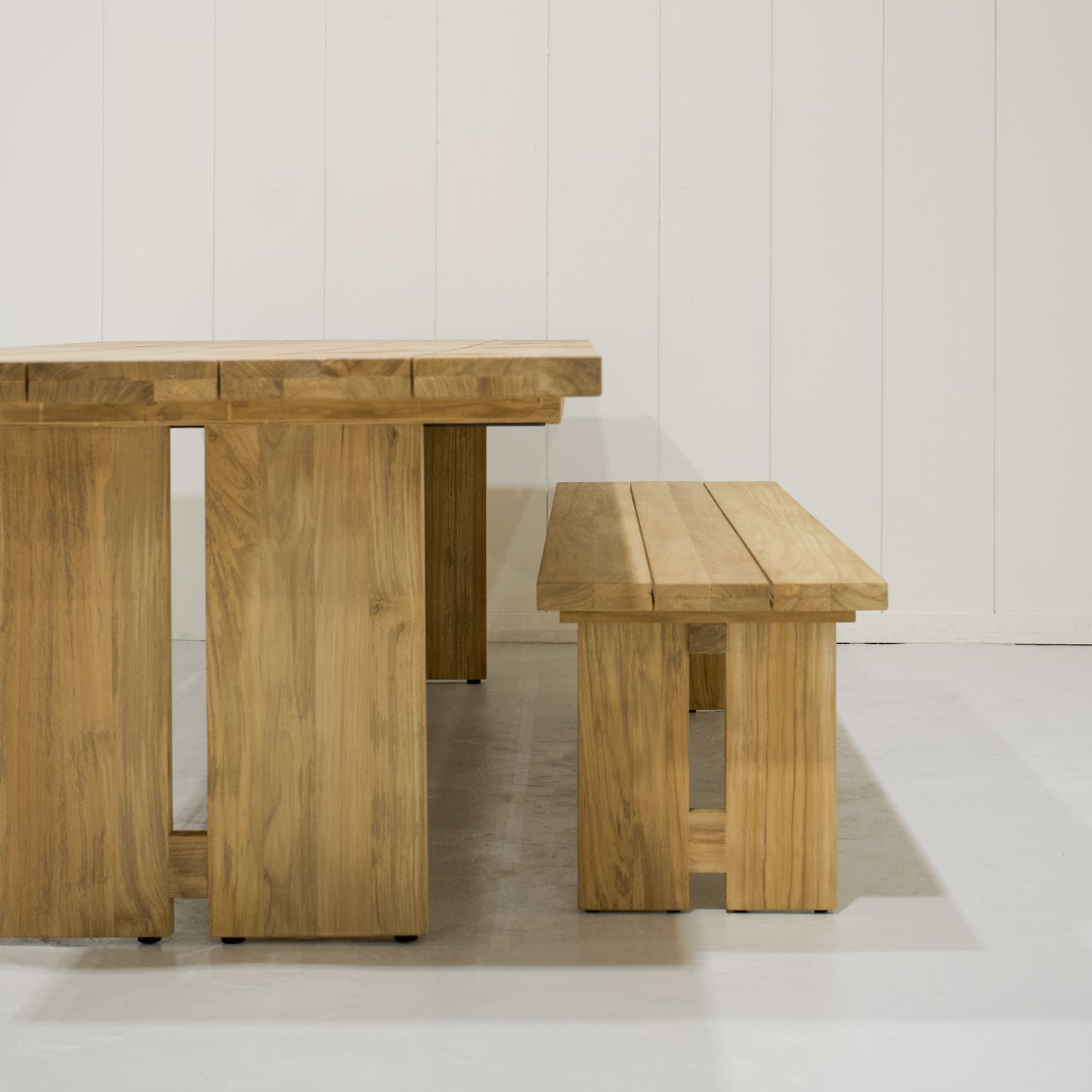Split Outdoor Dining Table