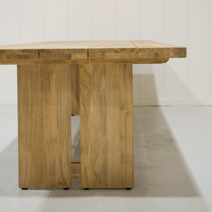 Split Outdoor Dining Table