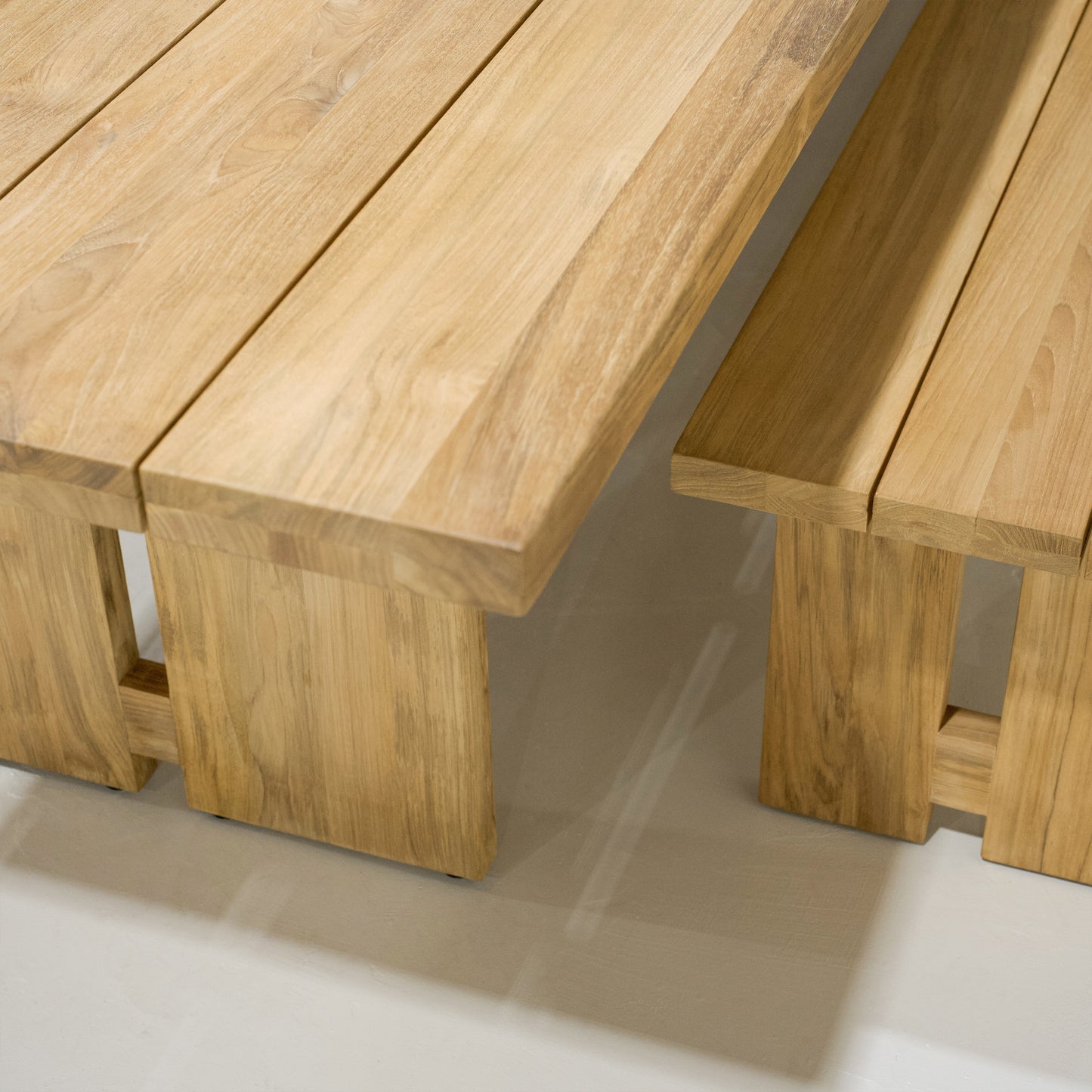 Split Outdoor Dining Table