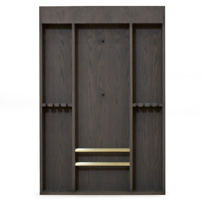 Split Pool Cue Rack
