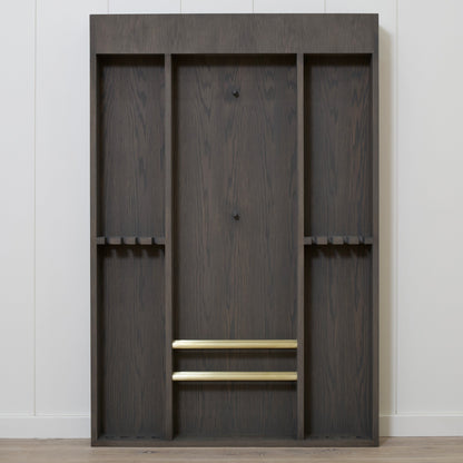 Split Pool Cue Rack