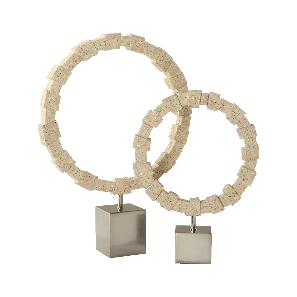 Ensemble de sculptures de bagues Stratos