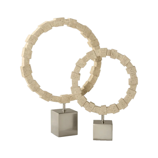 Ensemble de sculptures de bagues Stratos