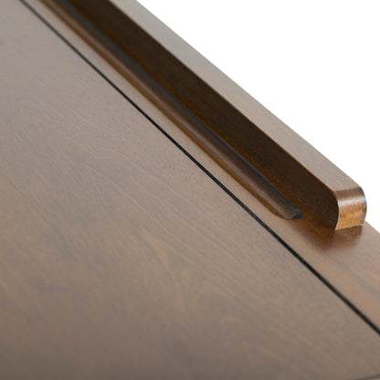 Table à dessin vintage en bois de 36 pouces avec plateau réglable en angle pour le dessin