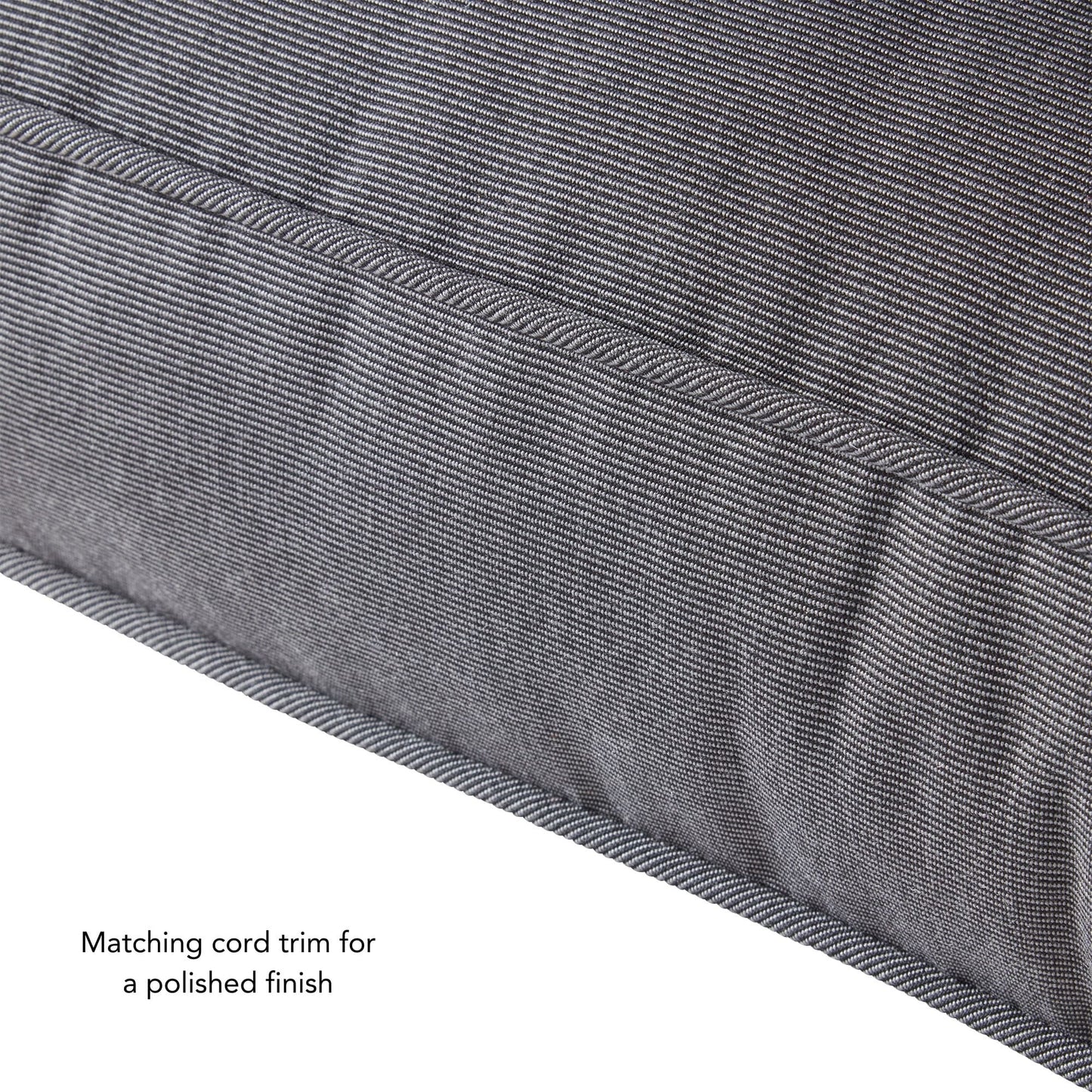 Ensemble de coussins d'extérieur à siège profond Sunbrella de qualité supérieure, 2 pièces