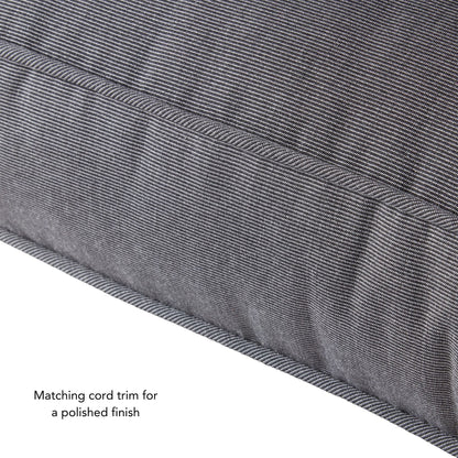 Ensemble de coussins d'extérieur à siège profond Sunbrella de qualité supérieure, 2 pièces