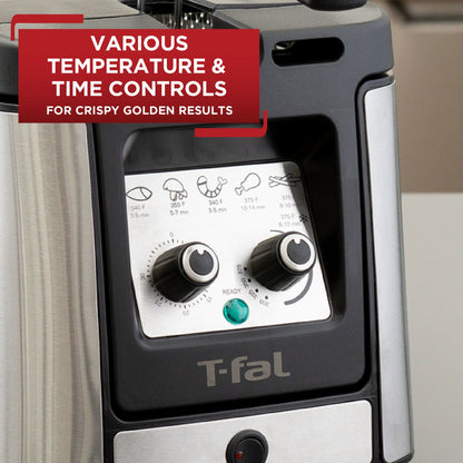 Friteuse sans odeur T-fal Advanced avec élément immergé, capacité d'huile de 3,5 L - 3,5 litres