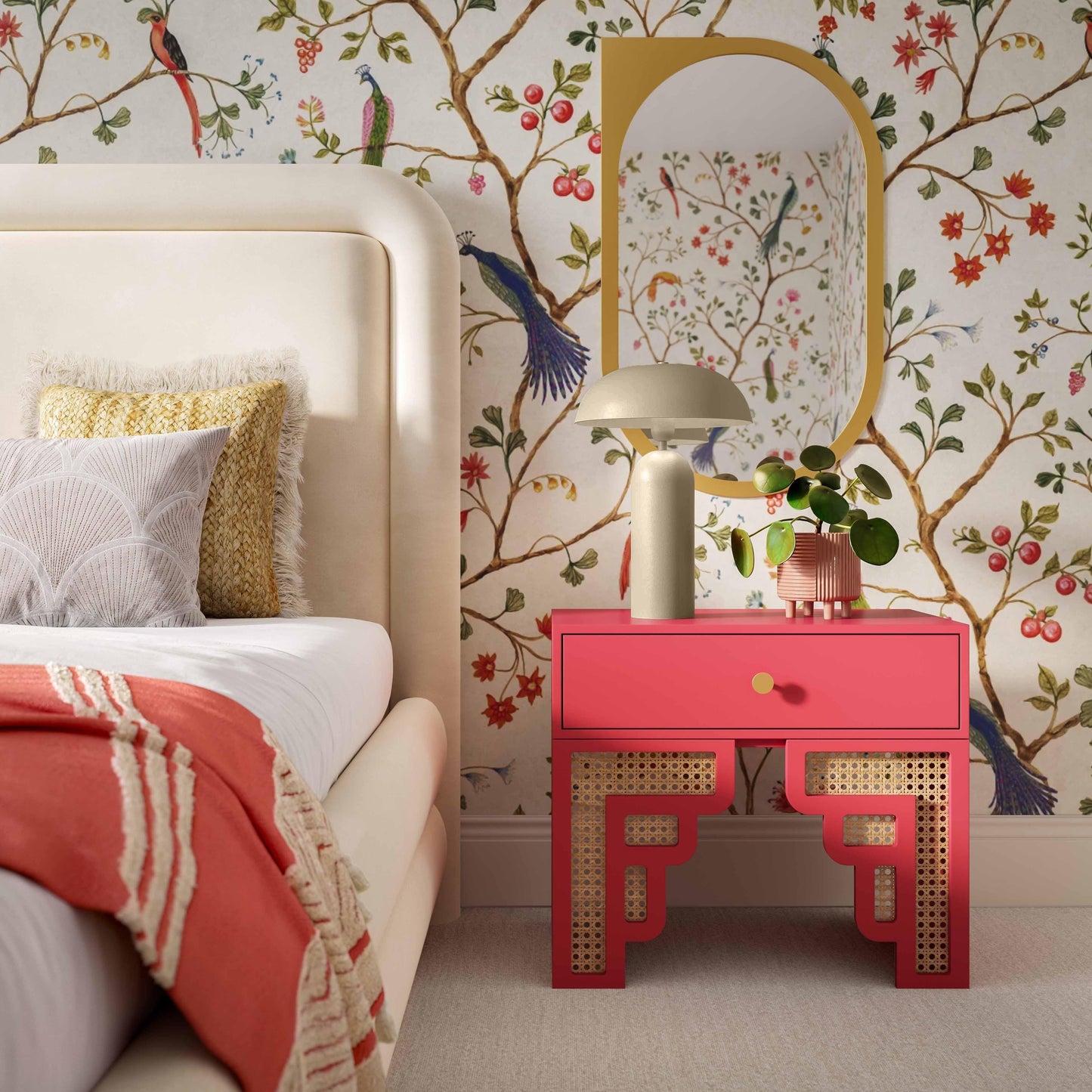 Lampe de table Grove Taupe