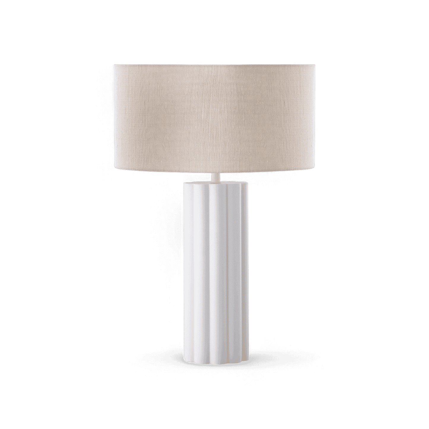 Lampe de table Oasis blanc cassé