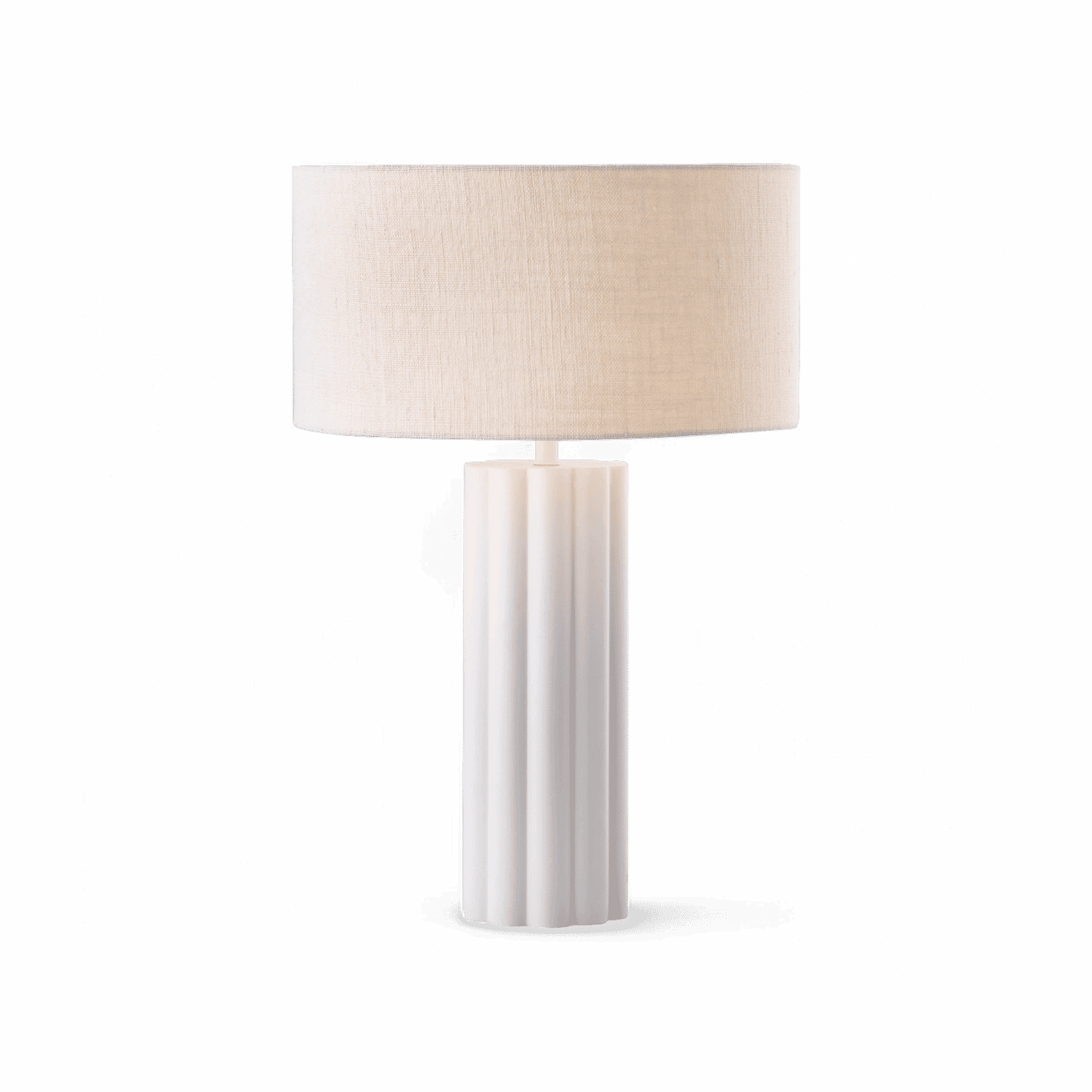 Lampe de table Oasis blanc cassé