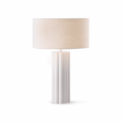 Lampe de table Oasis blanc cassé