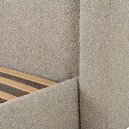 Lit Queen Size Vienna Tan Boucle