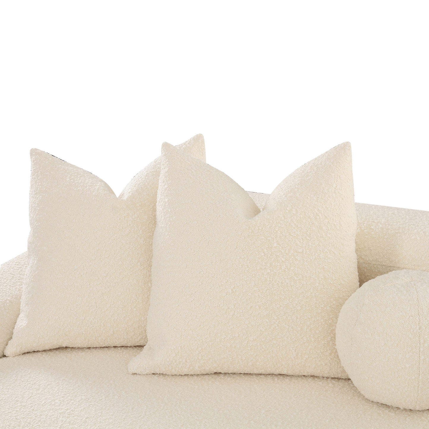 Canapé modulable Niko Cream Boucle
