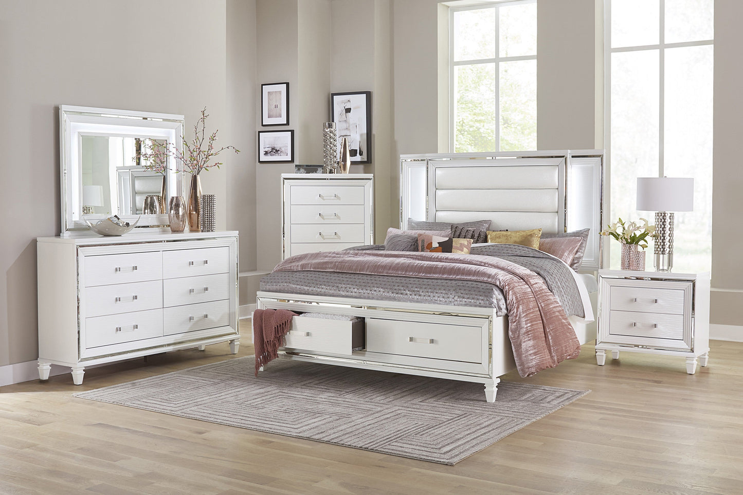 Collection de rangement pour chambre à coucher Tamsin White