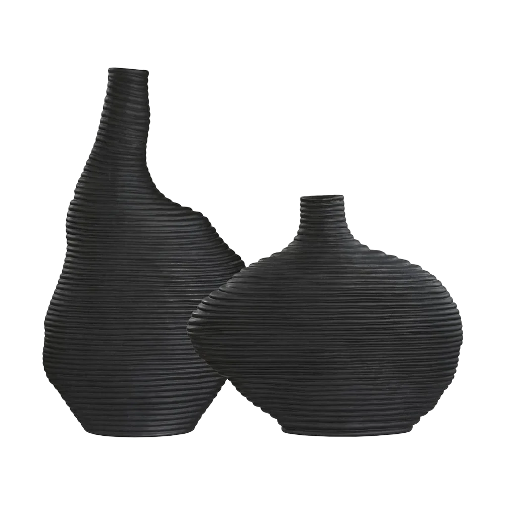 Ensemble de récipients Teraform noirs