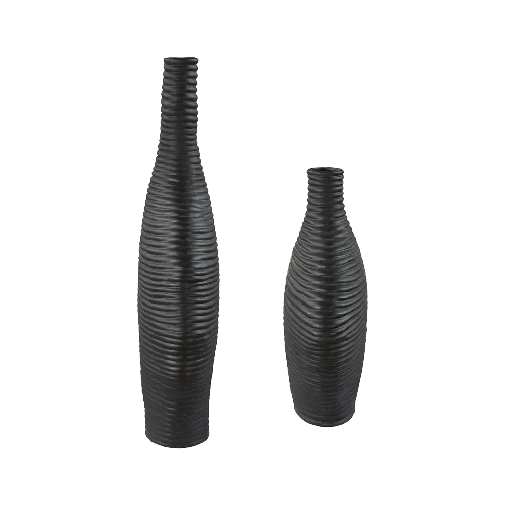 Ensemble de récipients Teraform noirs